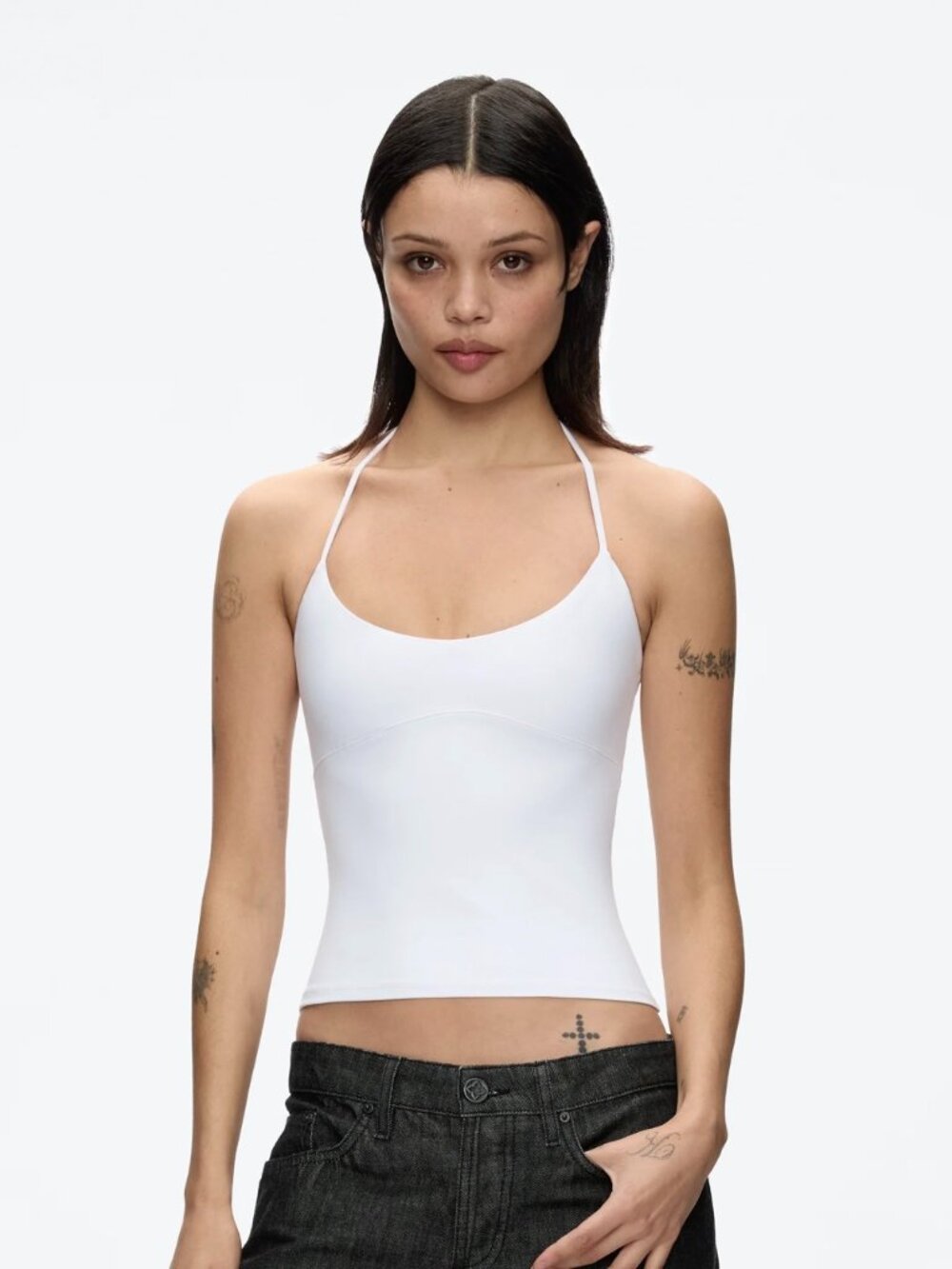 TANK AIR Spill Halter in Milk